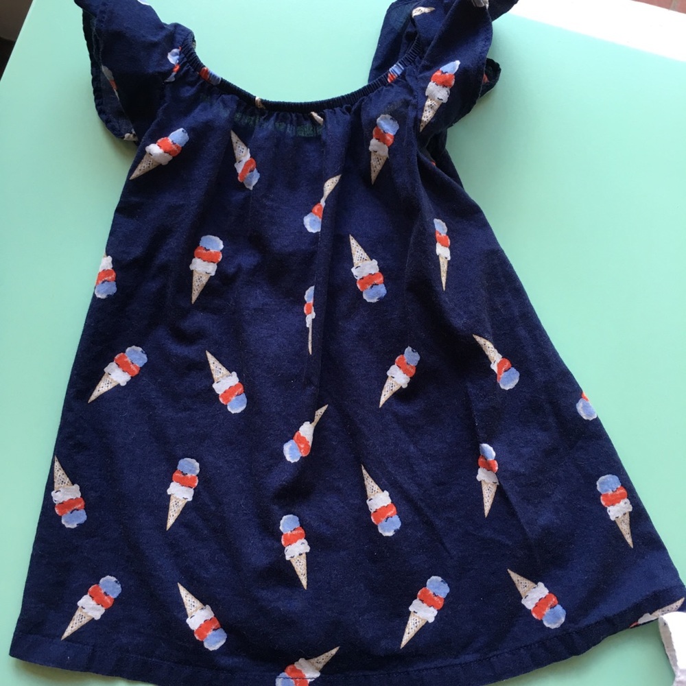 4th of July icecream cone dress